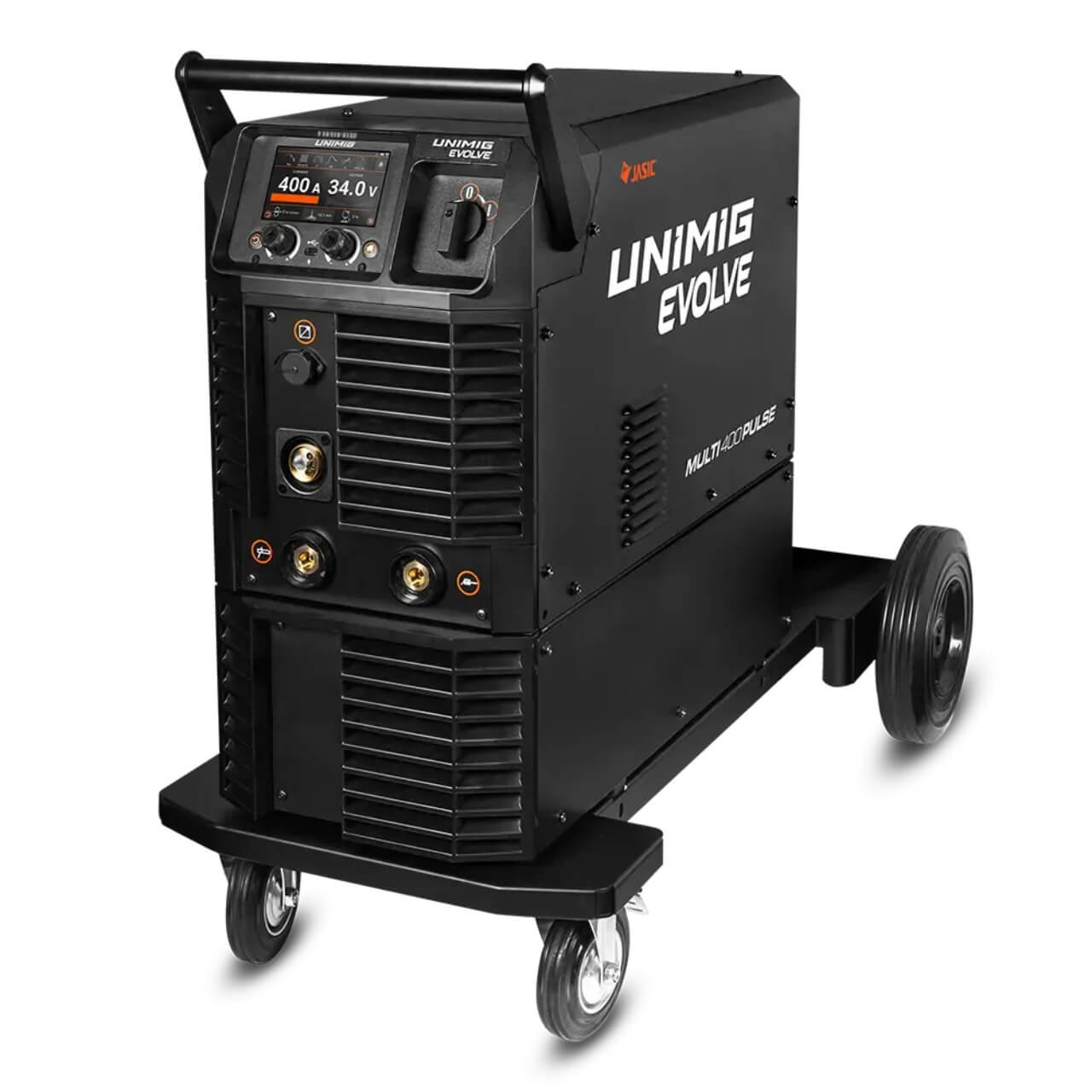 Unimig Evolve 400 Pulse Multi Process M350 Package With Trolley 415V
