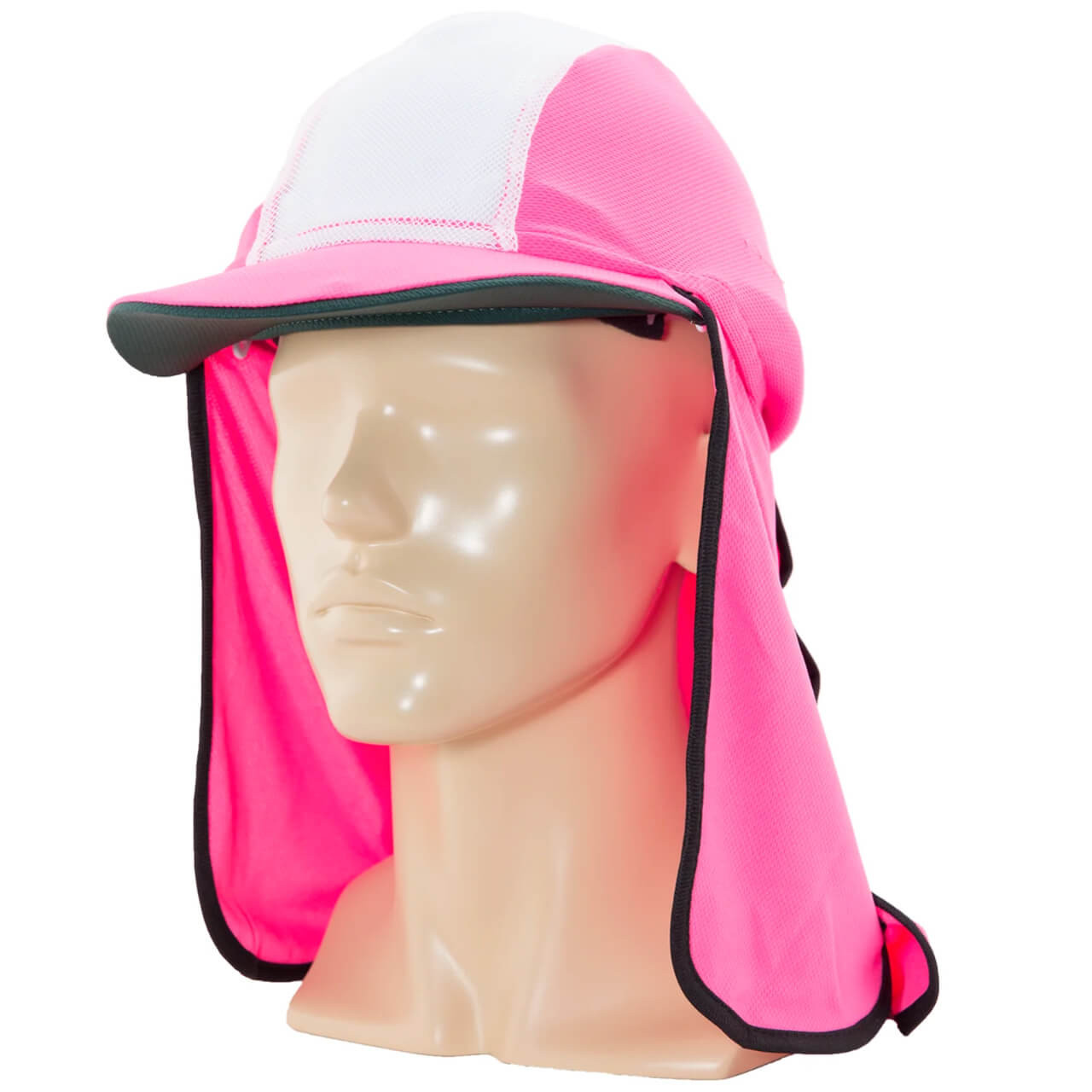 UVeto Australia Gobi Over Hat Micro Mesh High Visibility Pink