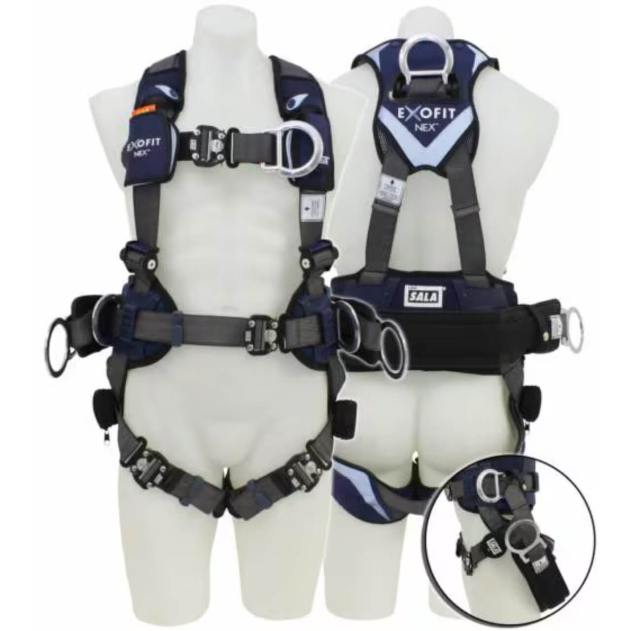 3M Dbi-Sala ExoFit Nex Tower Workers Harness Grey Extra Large 653XL4016