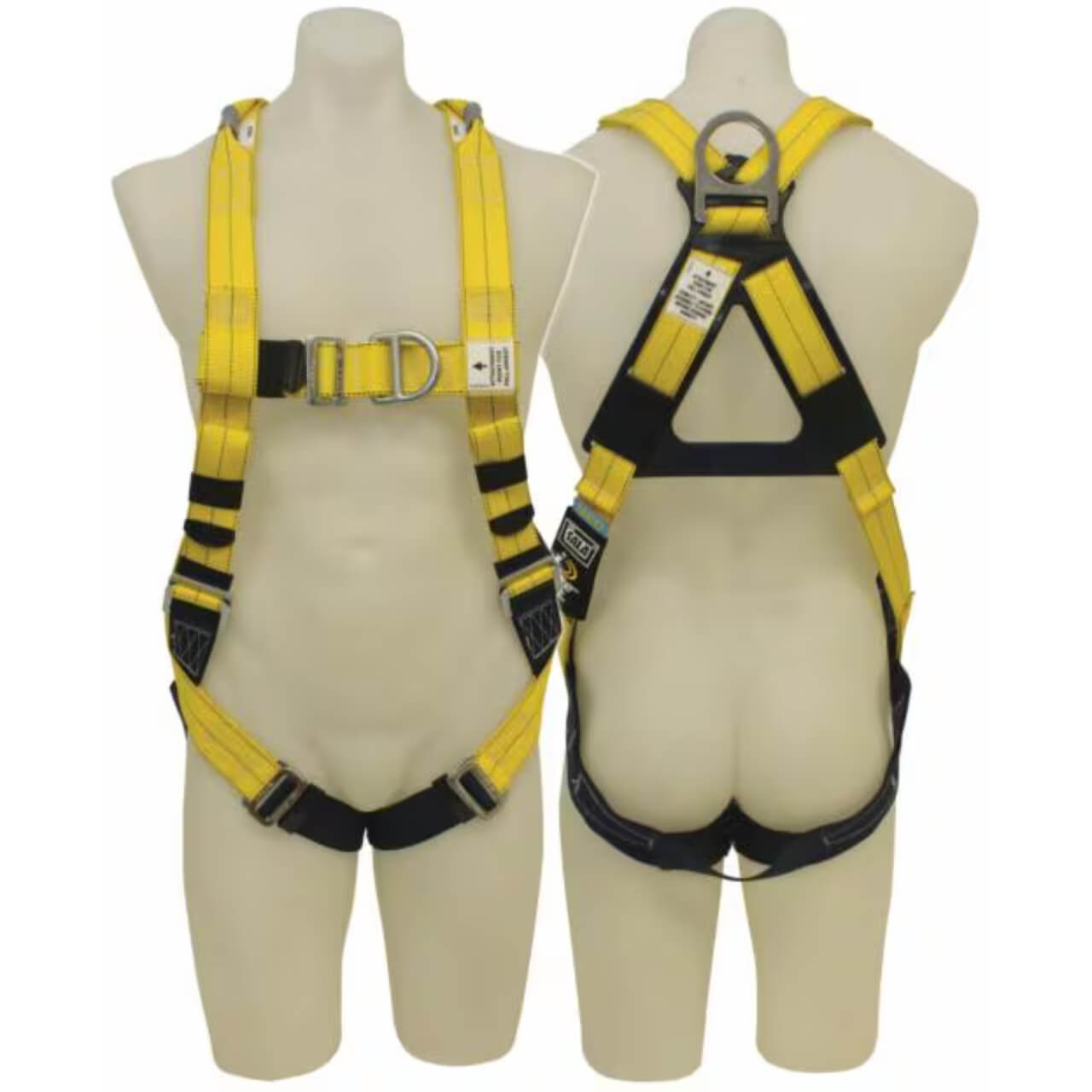 3M Dbi-Sala Delta Riggers Harness With Stainless Steel Hardware Yellow Large 803L1022