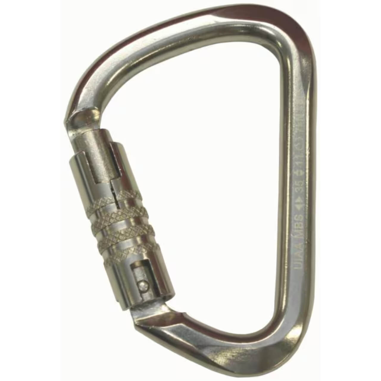 3M Dbi-Sala Rollgliss Technical Rescue Large Offset D Rescue Carabiner Silver 2000172
