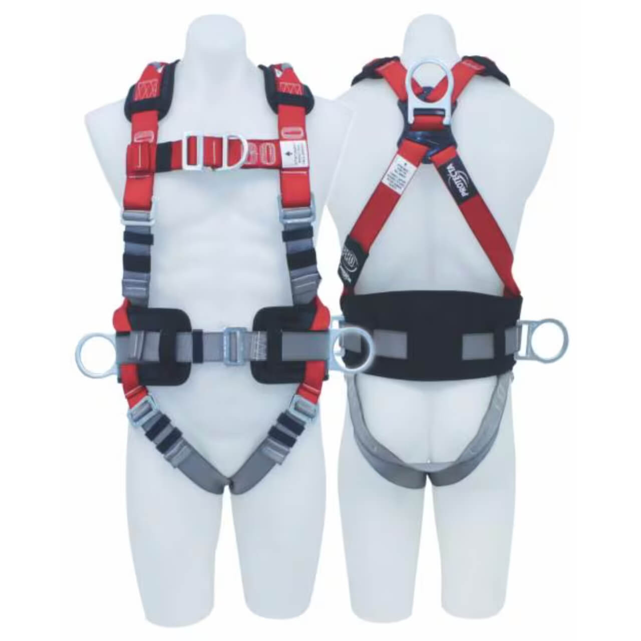 3M Protecta Pro All Purpose Harness Red & Grey Large AB124L