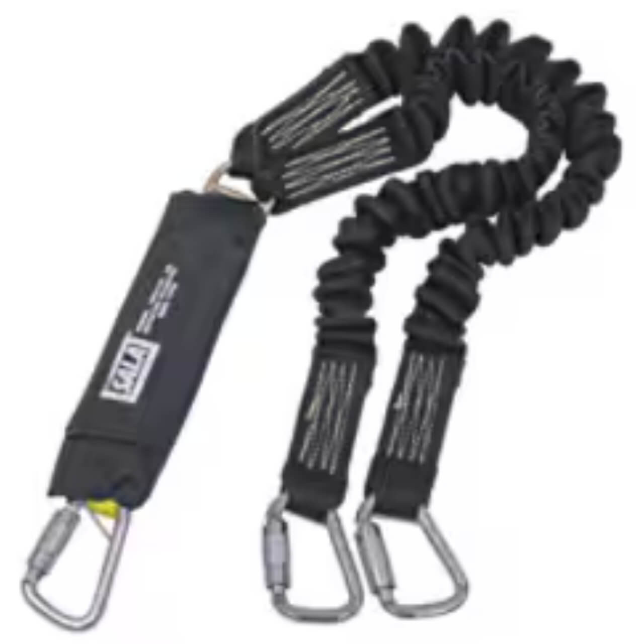 3M Dbi-Sala Force2 Welders Elasticated Shock Absorbing Lanyard Double Tail Navy Blue Z60204545NKE