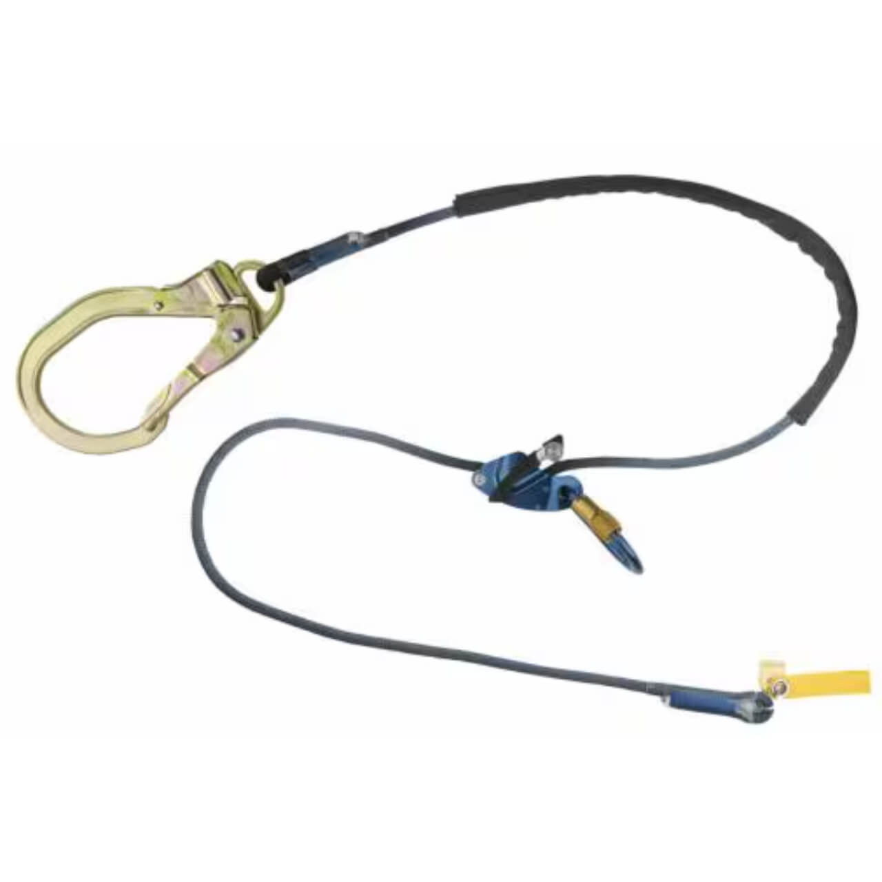 3M Dbi-Sala Trigger X Tie-Back Adjustable Rope Positioning Lanyard Single Mode Blue 10ft 1234088