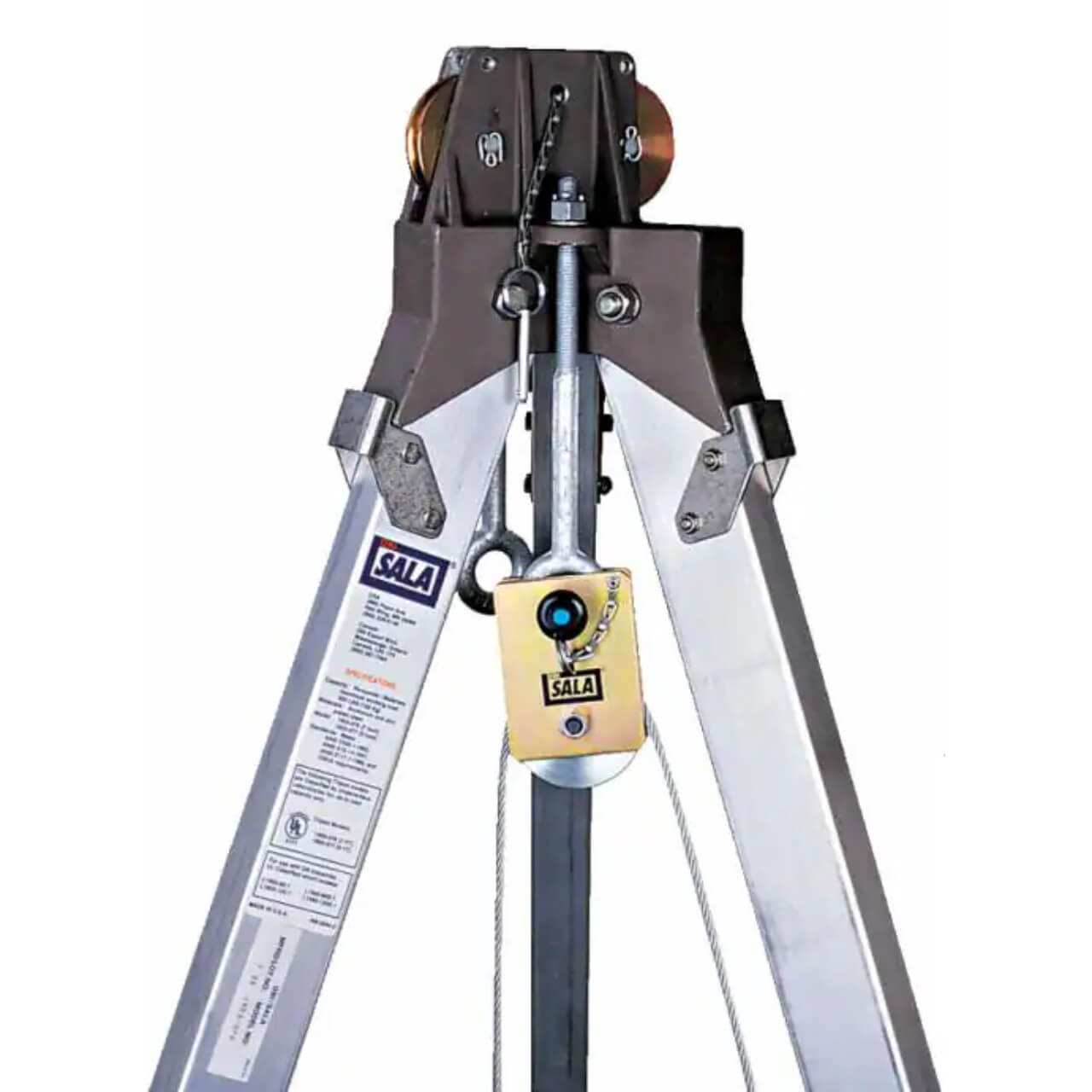 3M Dbi-Sala Advanced Confined Space Tripod Pulley Fits Uo To 1/4" Liflines 8003205