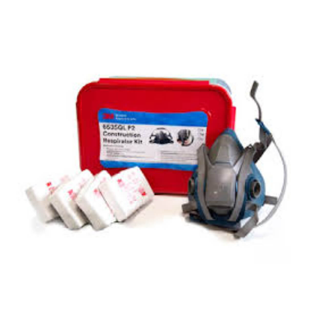 3M 6535QL Large Construction Respirator Kit P2