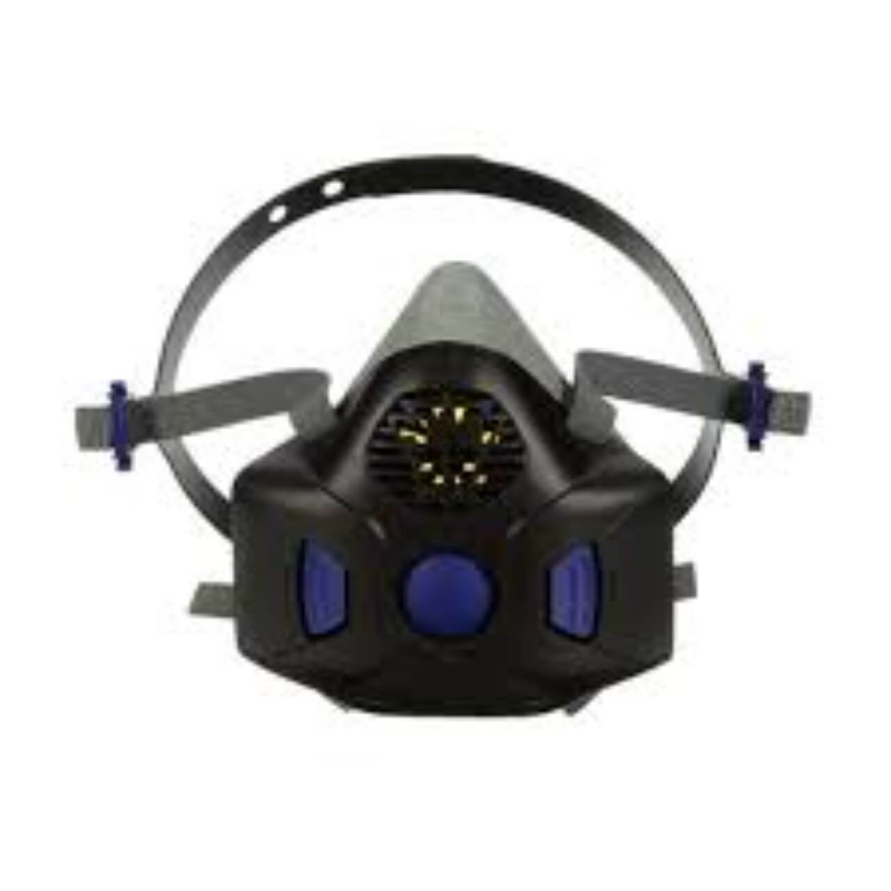 3M HF-802SD Secure Click Medium Half Facepiece Respirator With Speaking Diaphragm