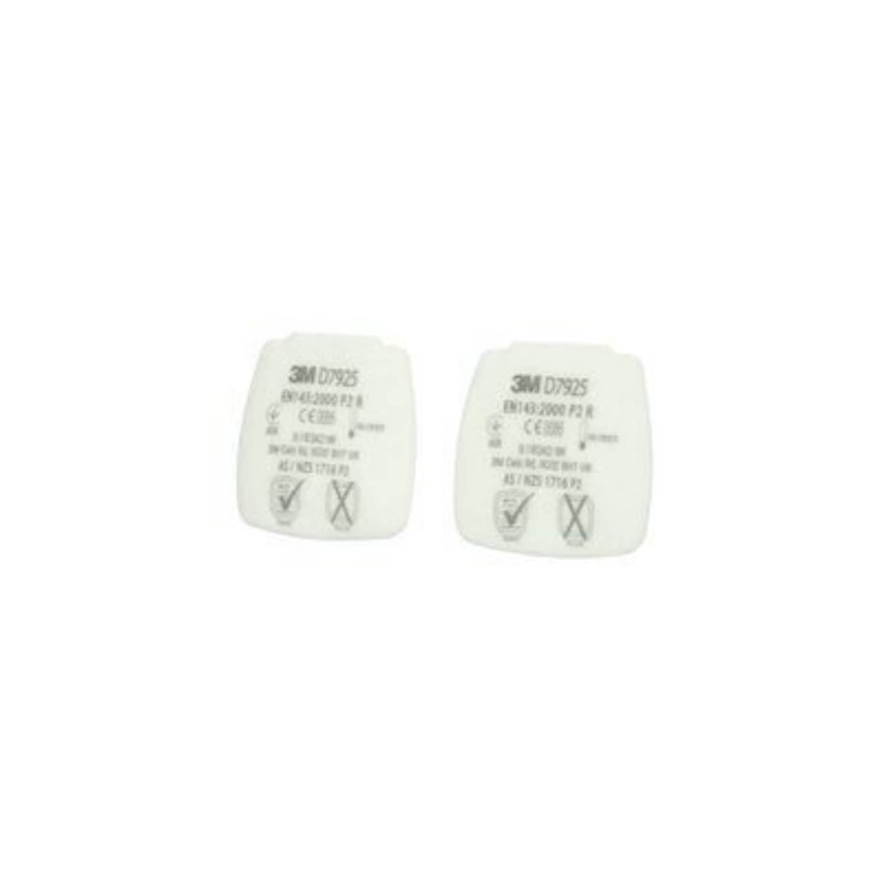3M Secure Click Particulate Filter P2 D7925