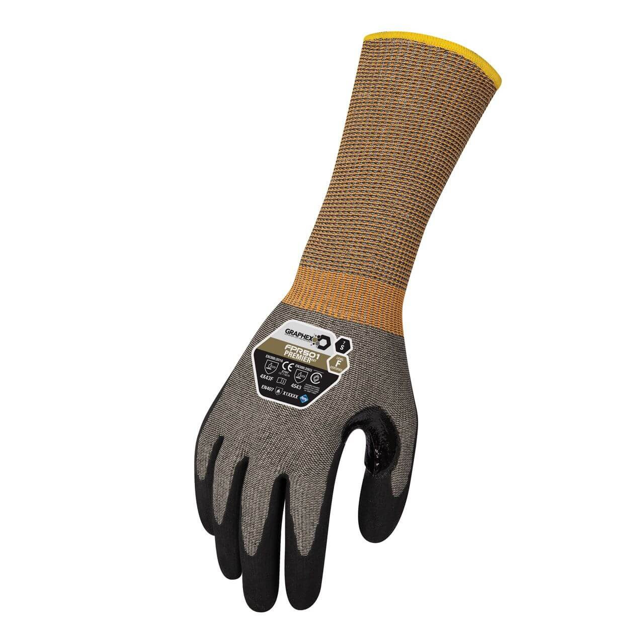 Force360 Graphex PremierEXT Cut Level F Glove