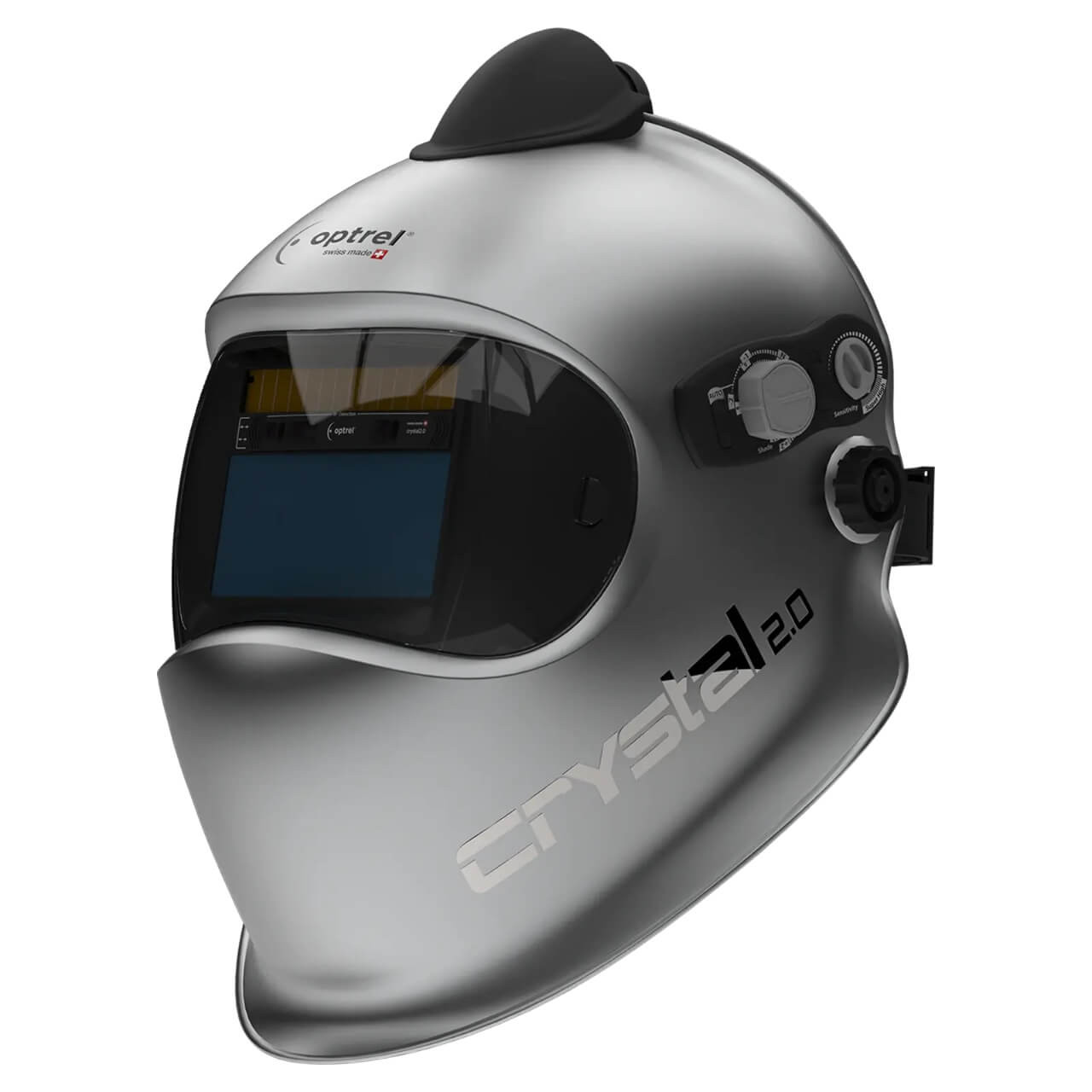 Optrel Crystal 2.0 PAPR Welding Helmet Shell Silver
