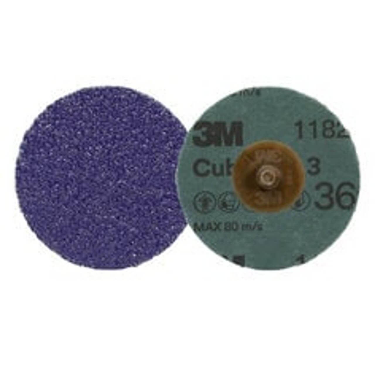 3M Cubitron 3 1182C 75mm 36+ Roloc Disc