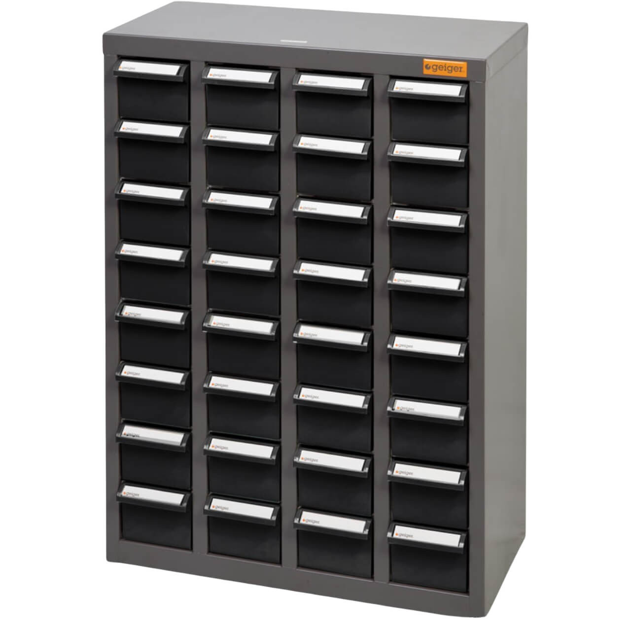 Geiger 32 Drawer A8 Parts Cabinet. 466Wx222Dx642H mm