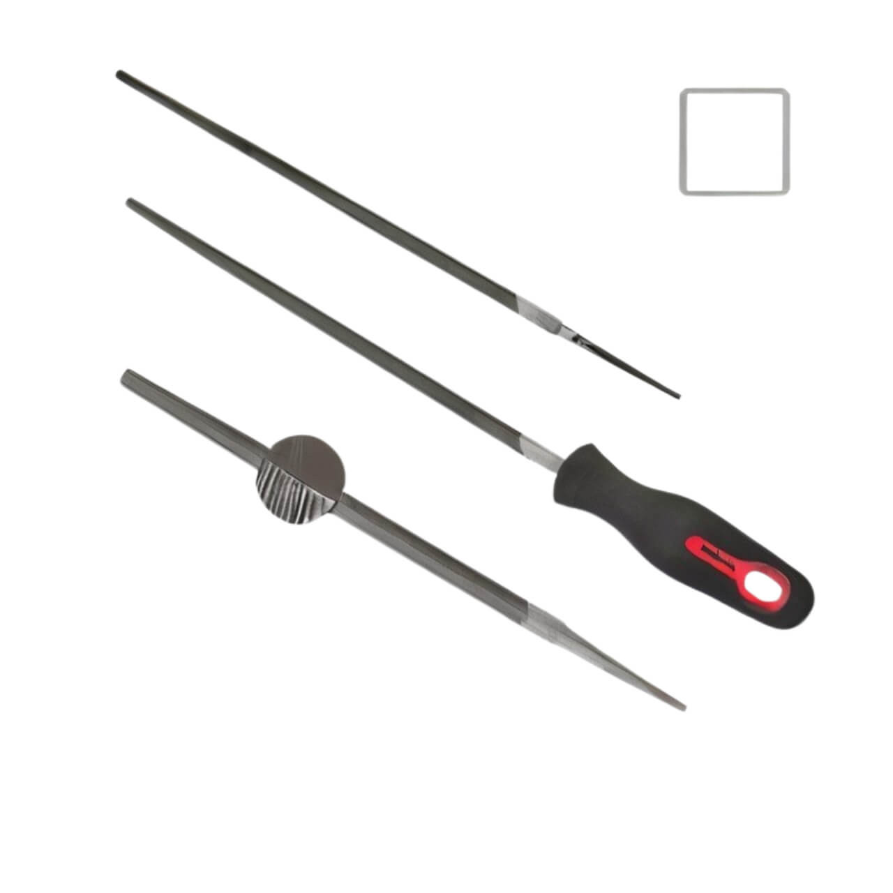 Toledo File Square 300mm 2nd Cut Cd