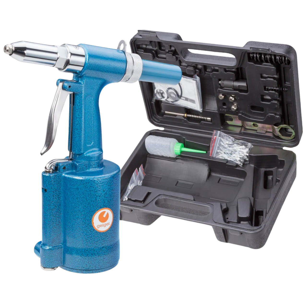 Geiger 3/16” Capacity Air Rivet Gun Kit