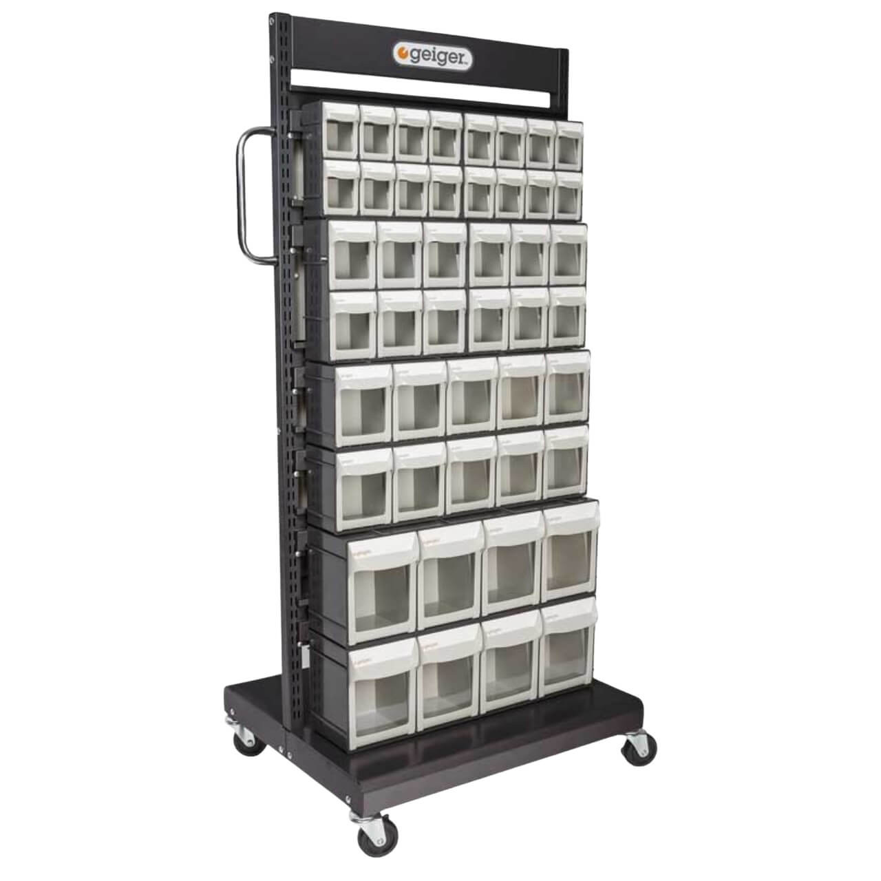 GeigerSingle-Sided Mobile Pivot Drawer Cart - 46 Drawer