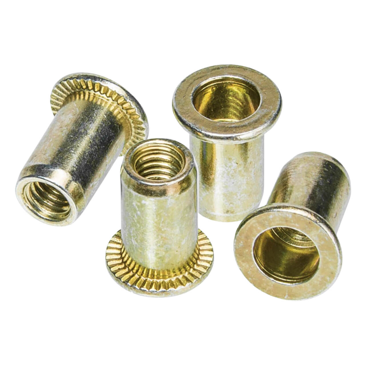 Geiger Nutsert M4 Poly Nut Steel (pack of 50)