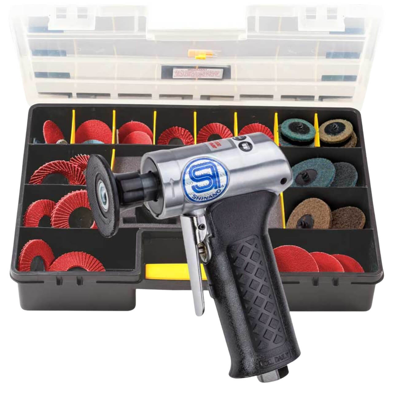 Shinano 50mm & 75mm Quick Change Sander & Paint Stripping Kit 1