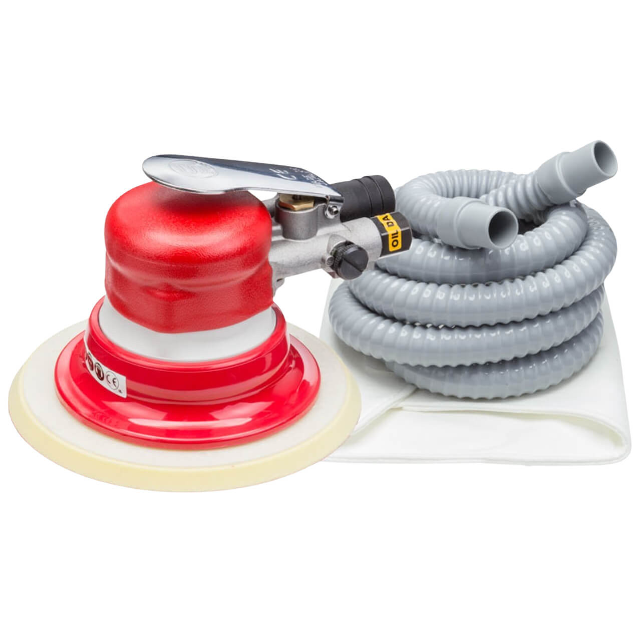 Shinano 6” Dual Action Dust Free Sander - Palm Grip