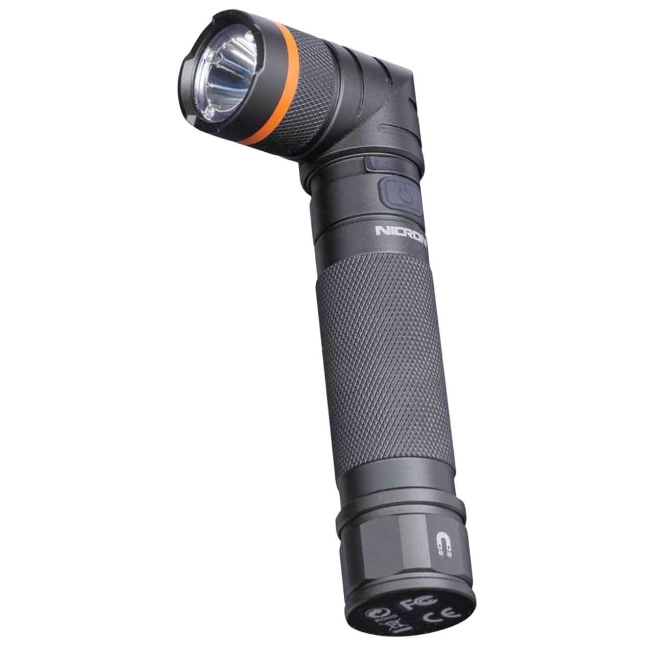 Nicron 1000LM Rechargeable Twist Flashlight with UV Light