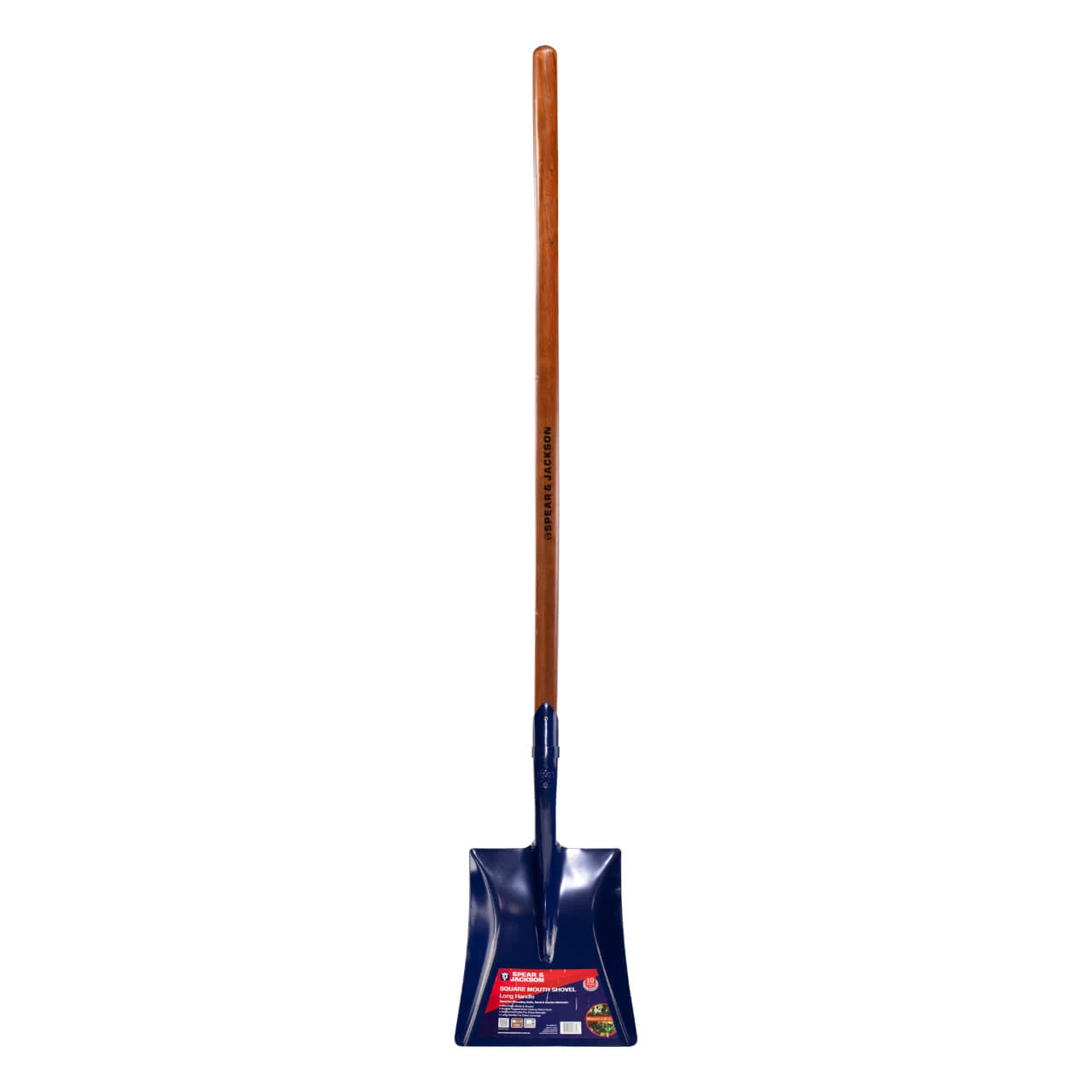 Spear & Jackson County Square Mouth Shovel With Long Timber Handle