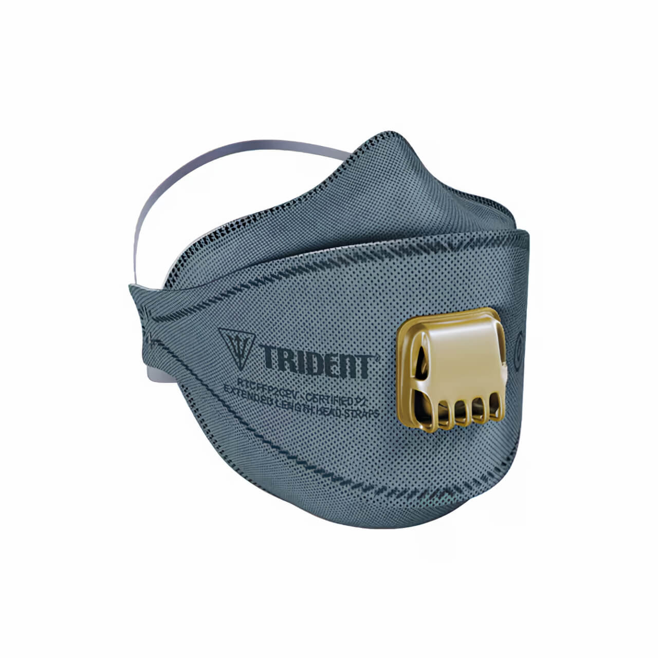 Trident P2 Valved Carbon Flat Fold Disposable Respirator 2XL 20pk