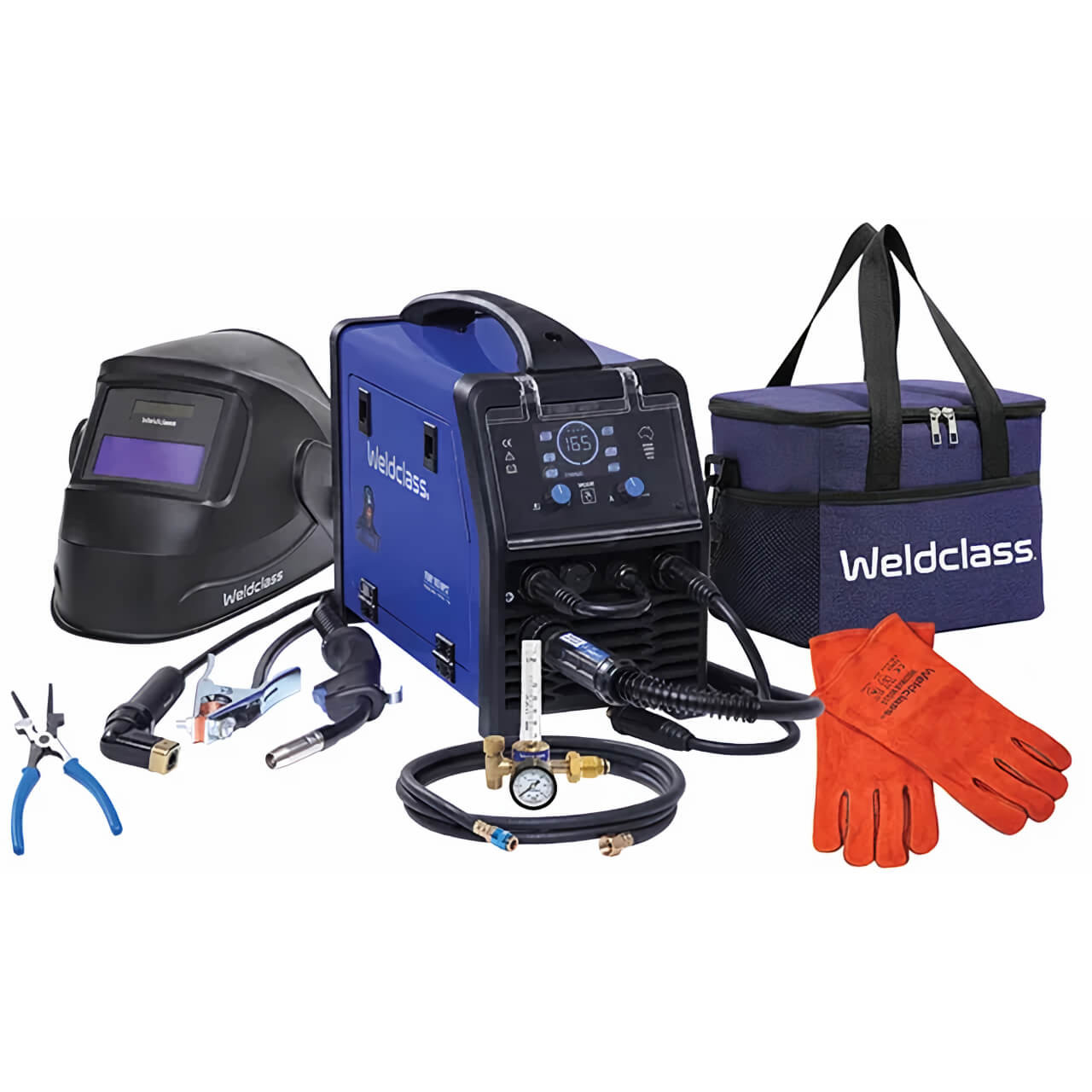 Weldclass FURY 165MPST Pulse Mig/Stick/Tig Welder Kit