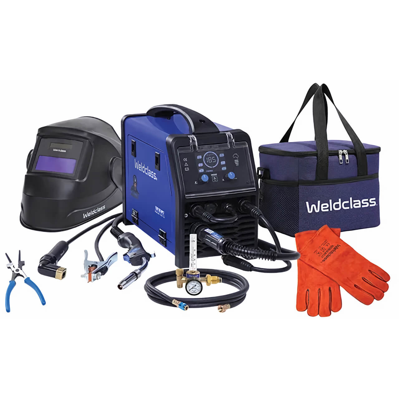 Weldclass FURY 185MPST Pulse Mig/Stick/Tig Welder Kit