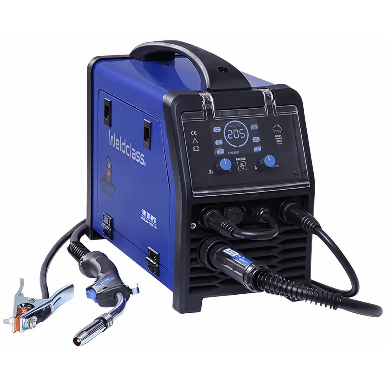 Weldclass FURY 205MPST Pulse Mig/Stick/Tig Welder Kit