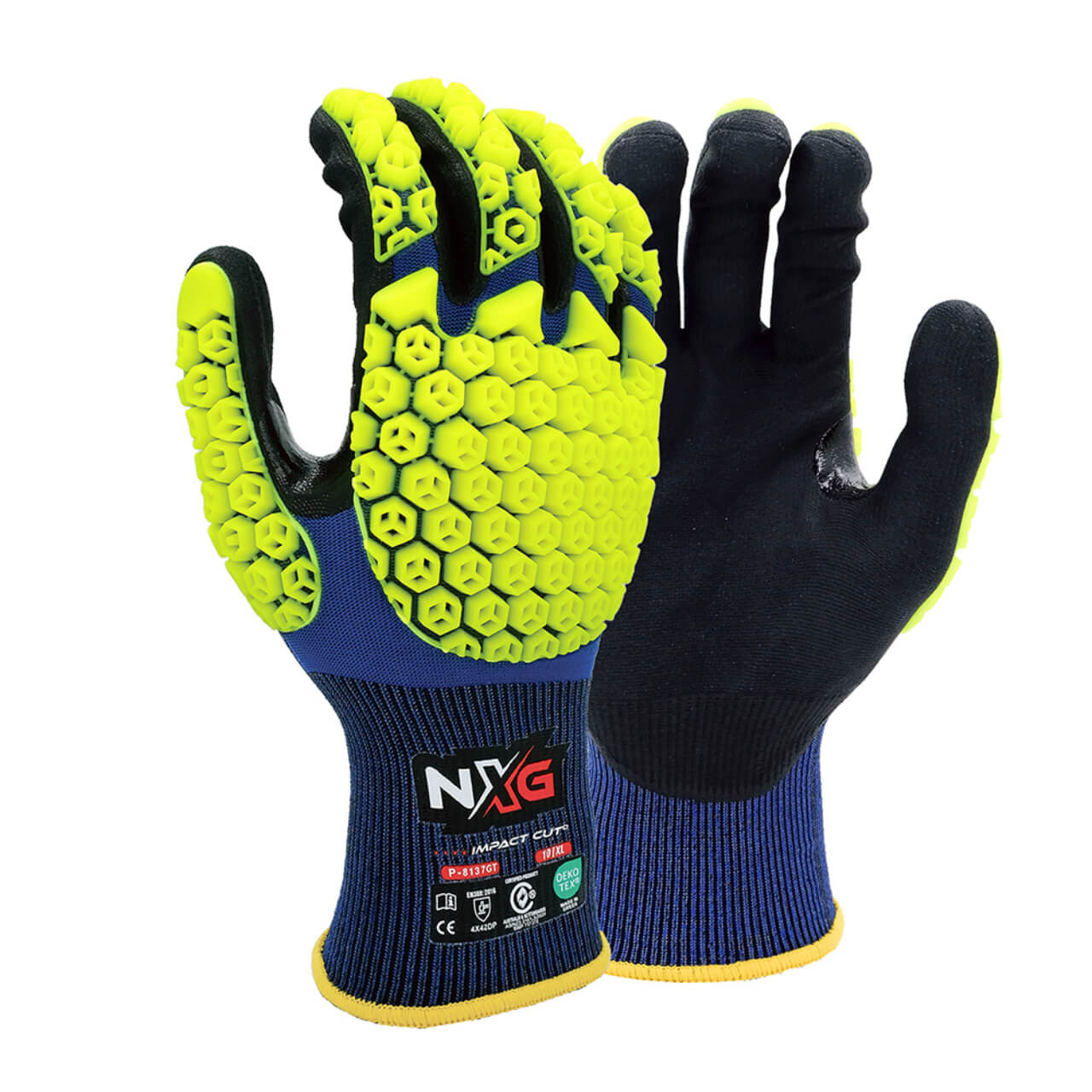 NXG Greentek Impact Cut Level D Glove 3XL