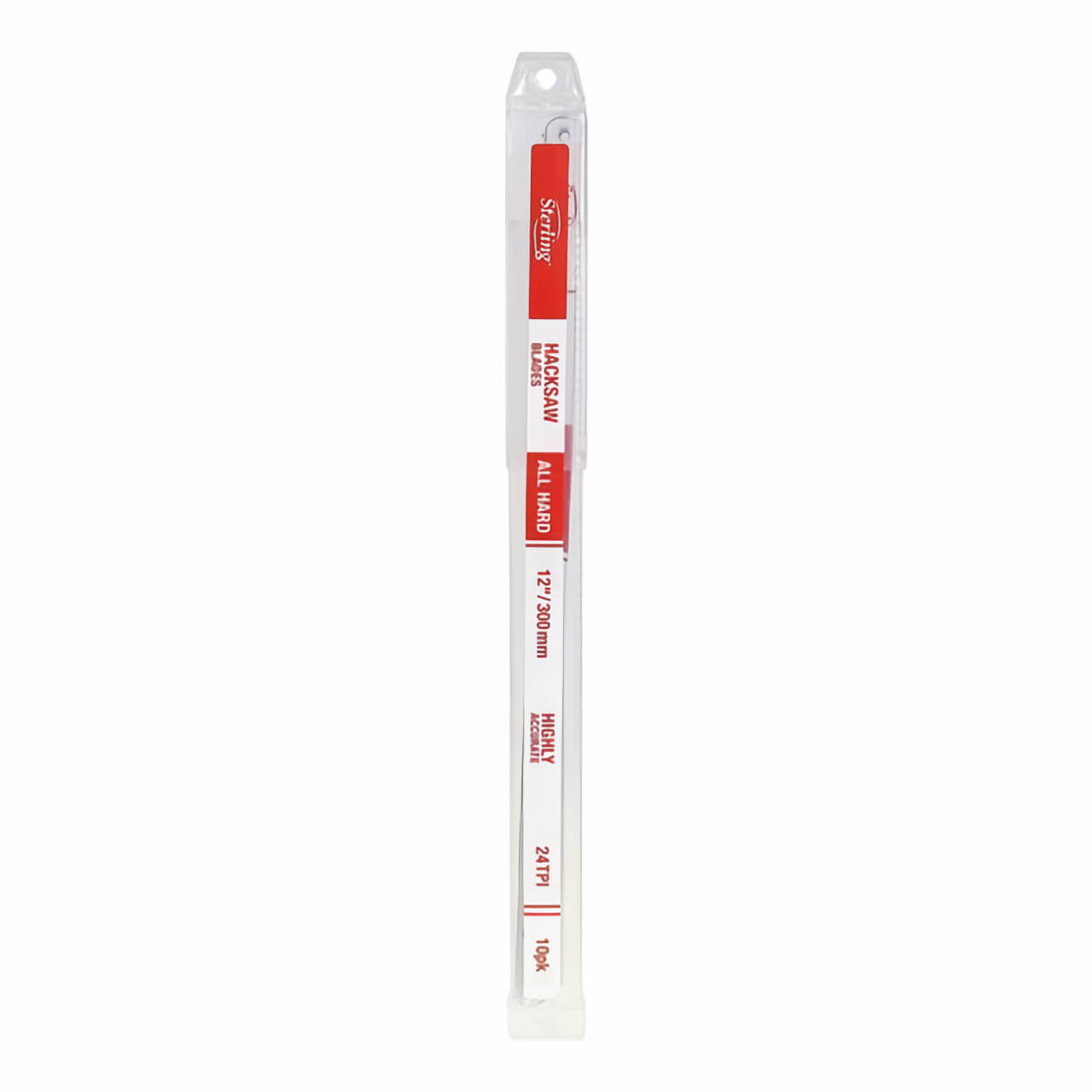 Sterling 300mm 24tpi All Hard Hacksaw Blades 10pk