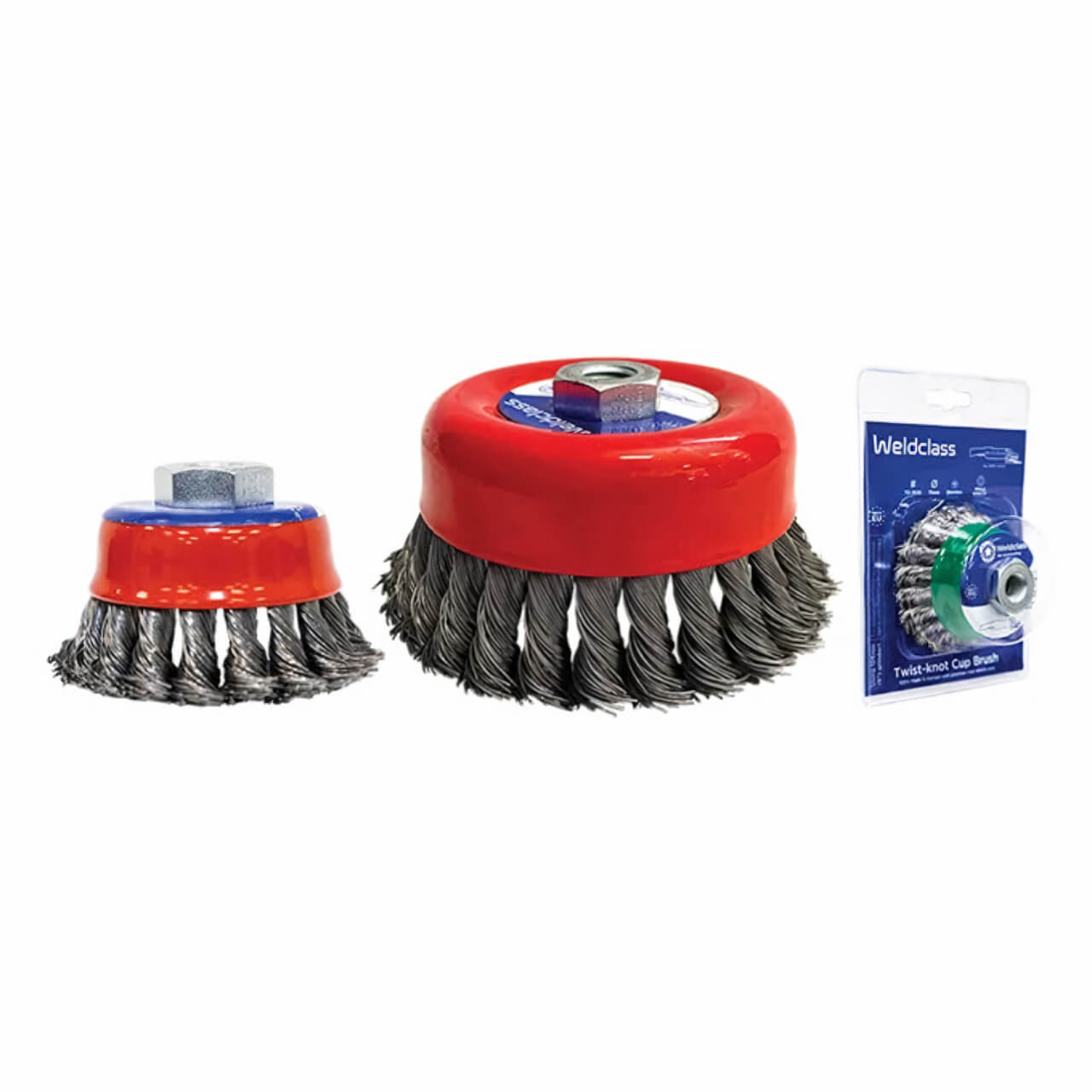92mm S/S Twist Knot Cup Brush M14x2 