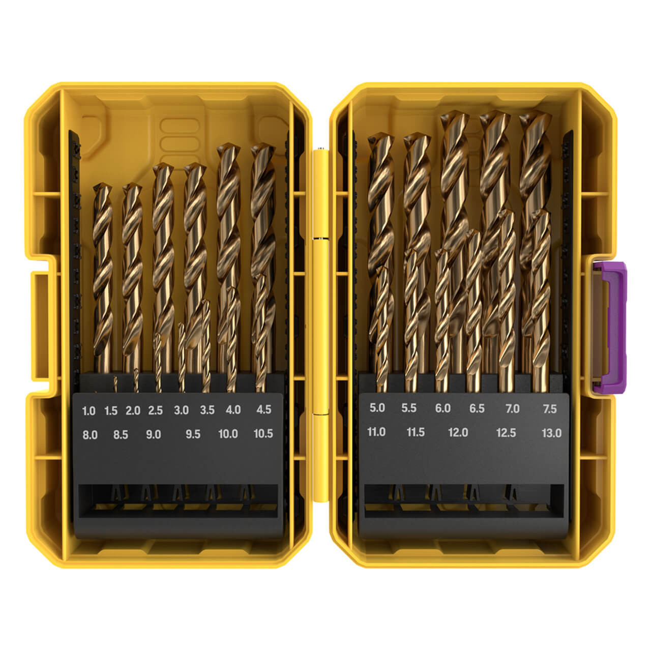 Alpha 1.0-13.0mm Metric Cobalt Series Tuffbox Pro Drill Bit Set 25pce