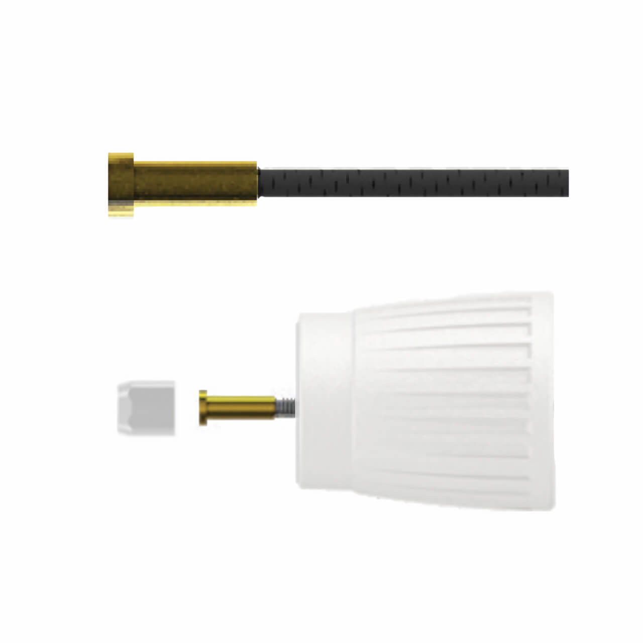 Translas Plastic Coated Liner Black 5 Metre For 0.8-1.0mm Wire