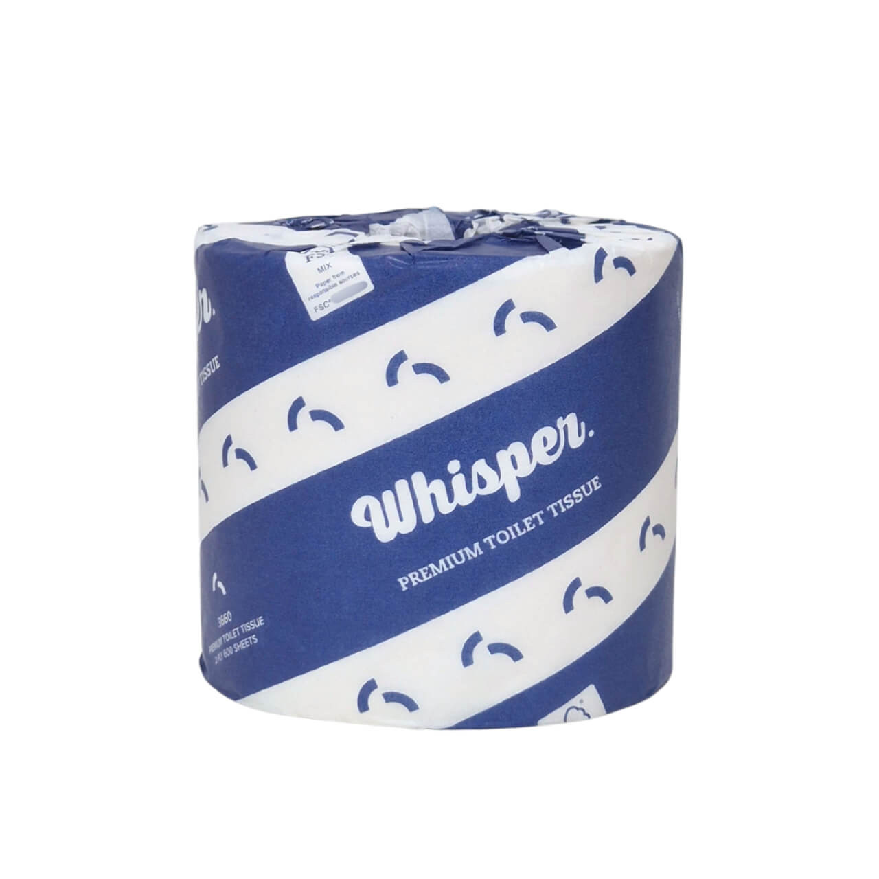 Whisper Premium Toilet Tissue 2ply 600 Sheets