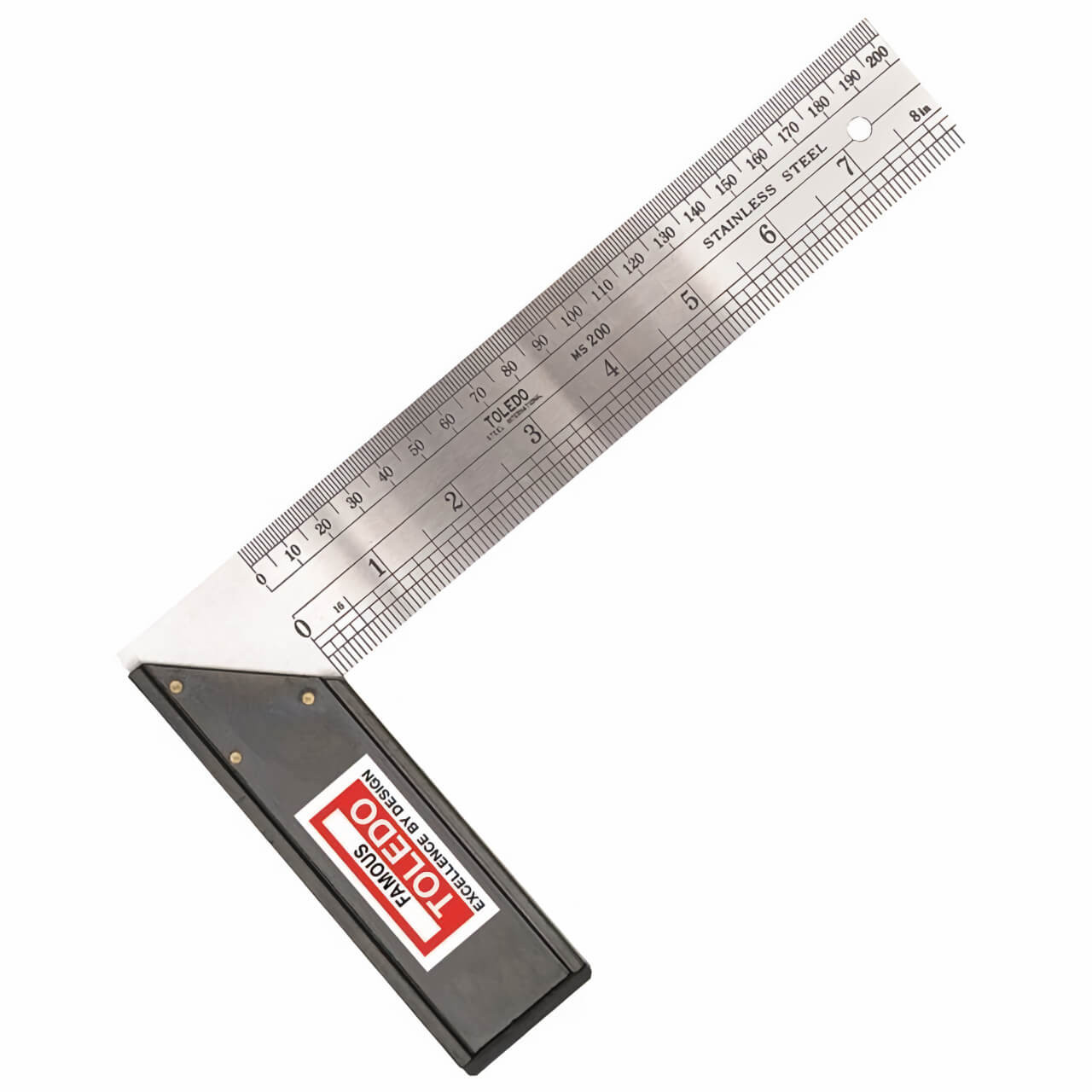 Toledo 300mm Mitre Square - Metric & Imperial