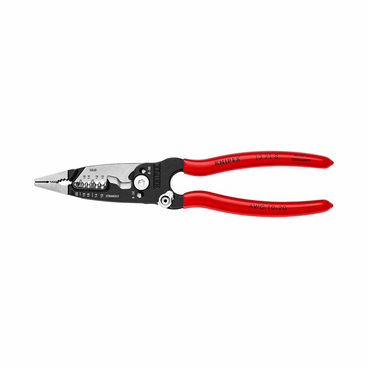 Knipex Plastic Grip Wirestripper Multi Function 200mm
