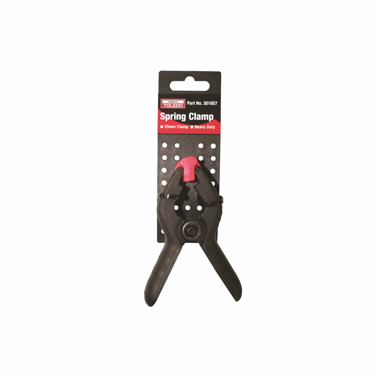 Toledo Spring Clamp 25mm Carded