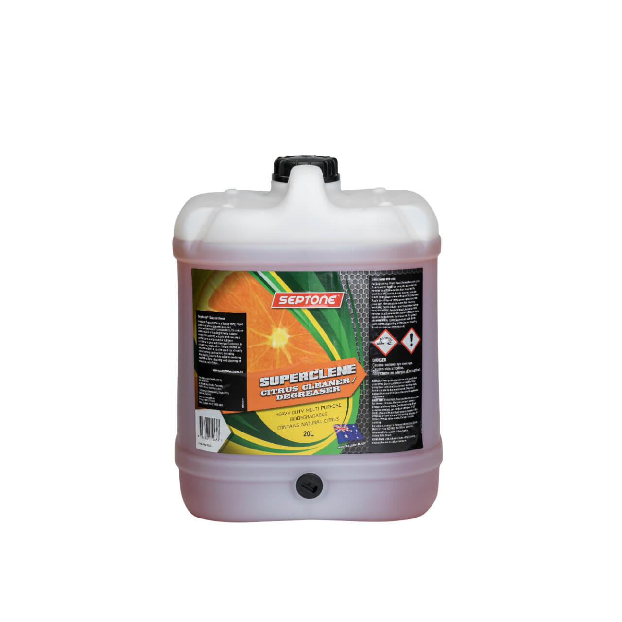 Septone Superclene Citrus Cleaner / Degreaser 20L