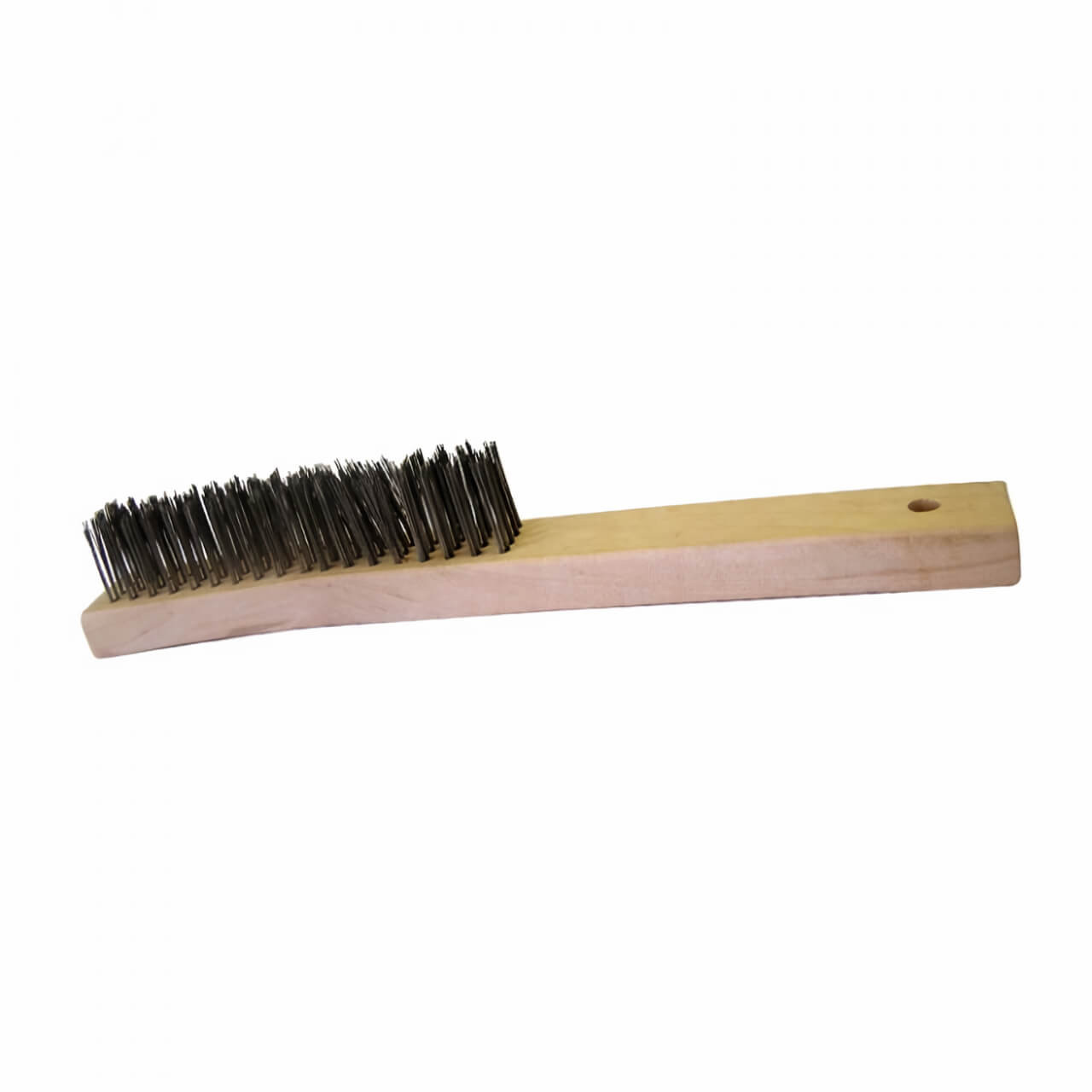 Hand Brush Stainless Steel 4R Wooden Handle
