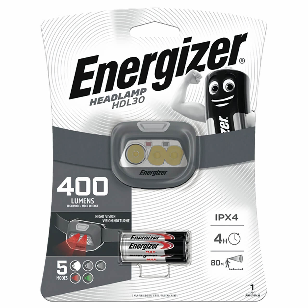 Energizer HDL30 400L Headlamp