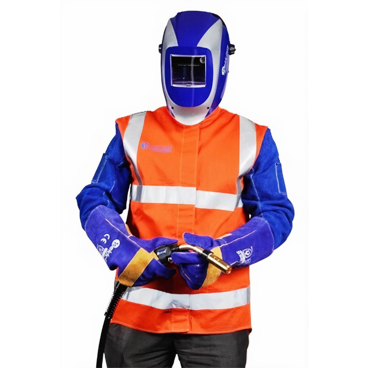 Weldclass Promax Blue Kevlar Welding Gloves ACL Industrial Technology