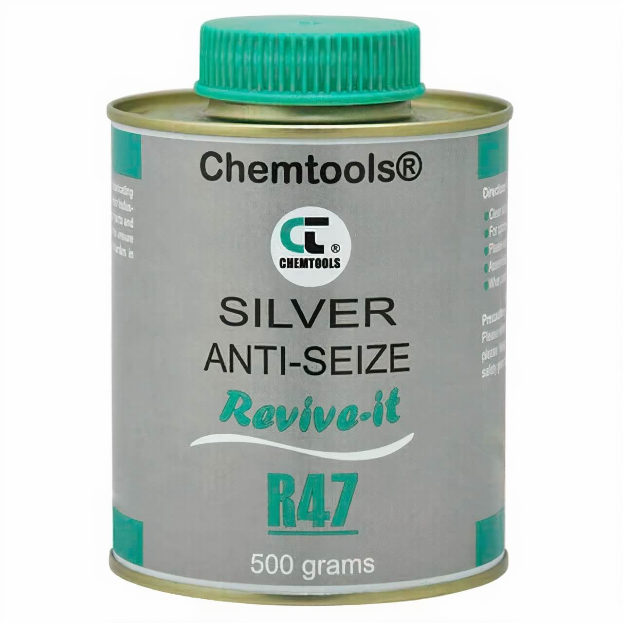 CT R47 Silver Grade Anti-Seize 500g Brush Top
