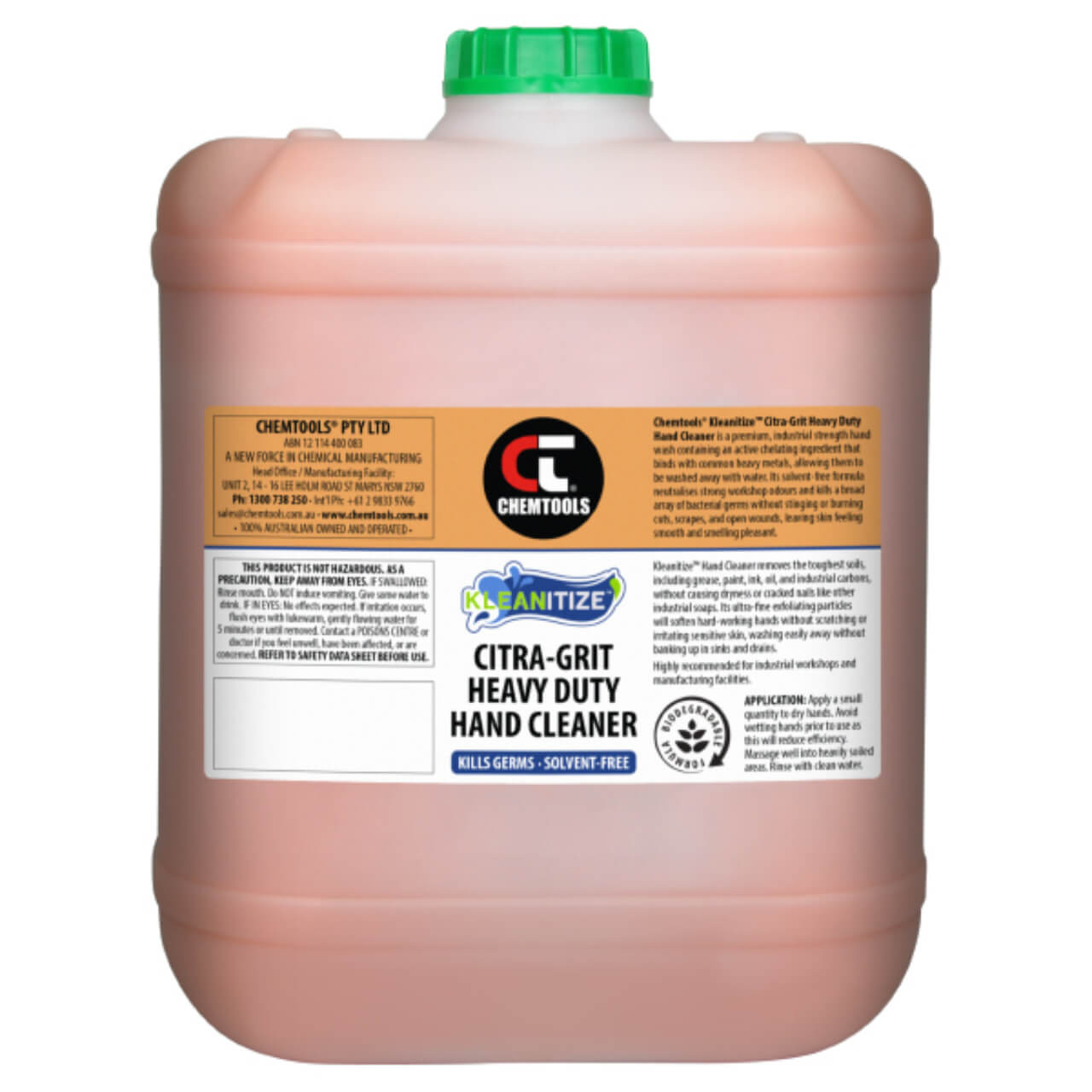 CT Citra Grit Hand Cleaner 20L CT Citra Grit Hand Cleaner 20L