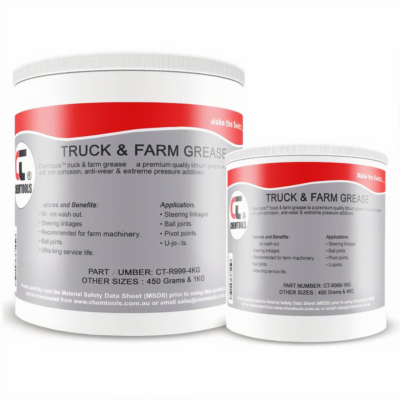 CT R999 Truck & Farm Grease 450g Cartridge