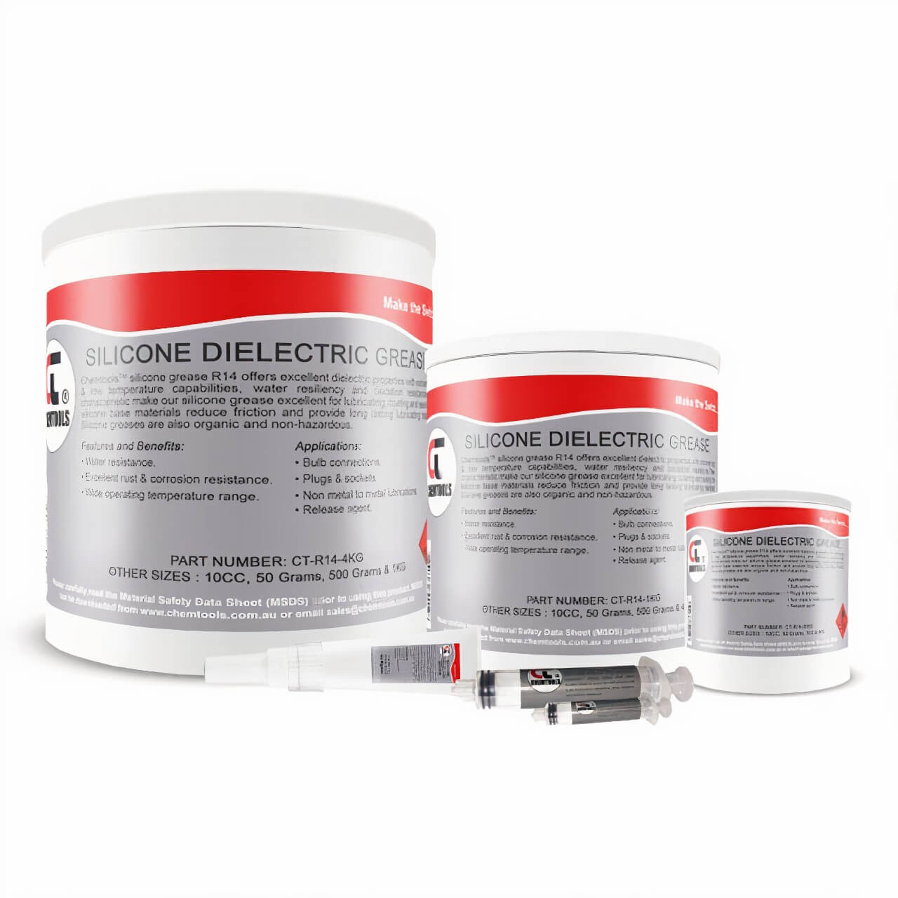 CT Silicone Dielectric Grease 50g Tube