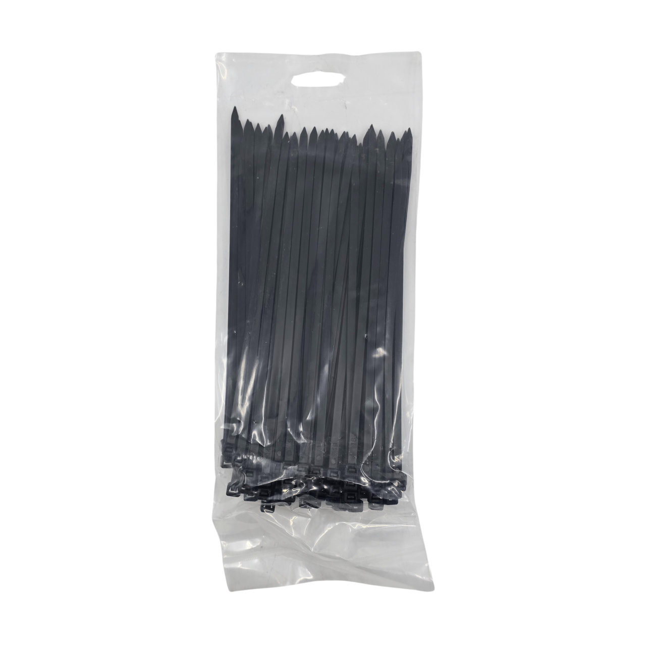 Zenarc Cable Tie Black 200 x 4.8mm 100pk