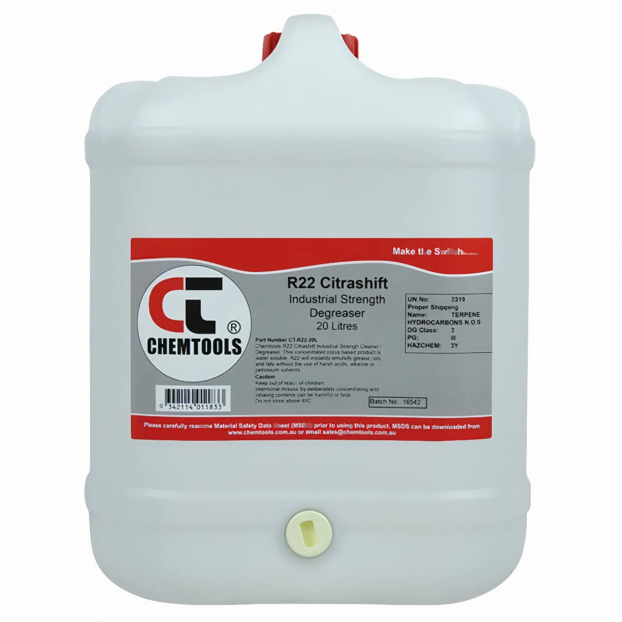 CT CitraShift Cleaner Degreaser 20L