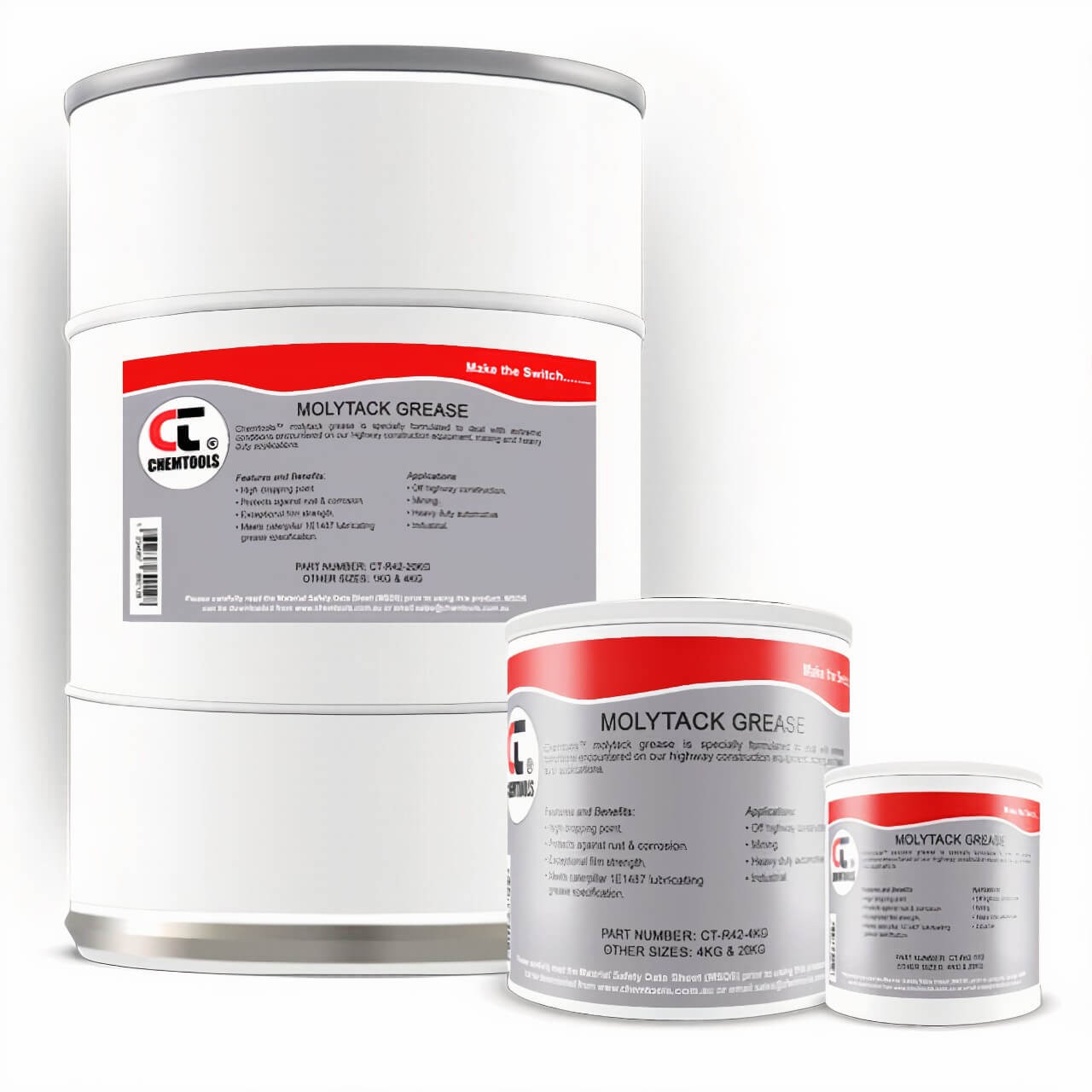 CT Molytack Grease 450g Cartridge