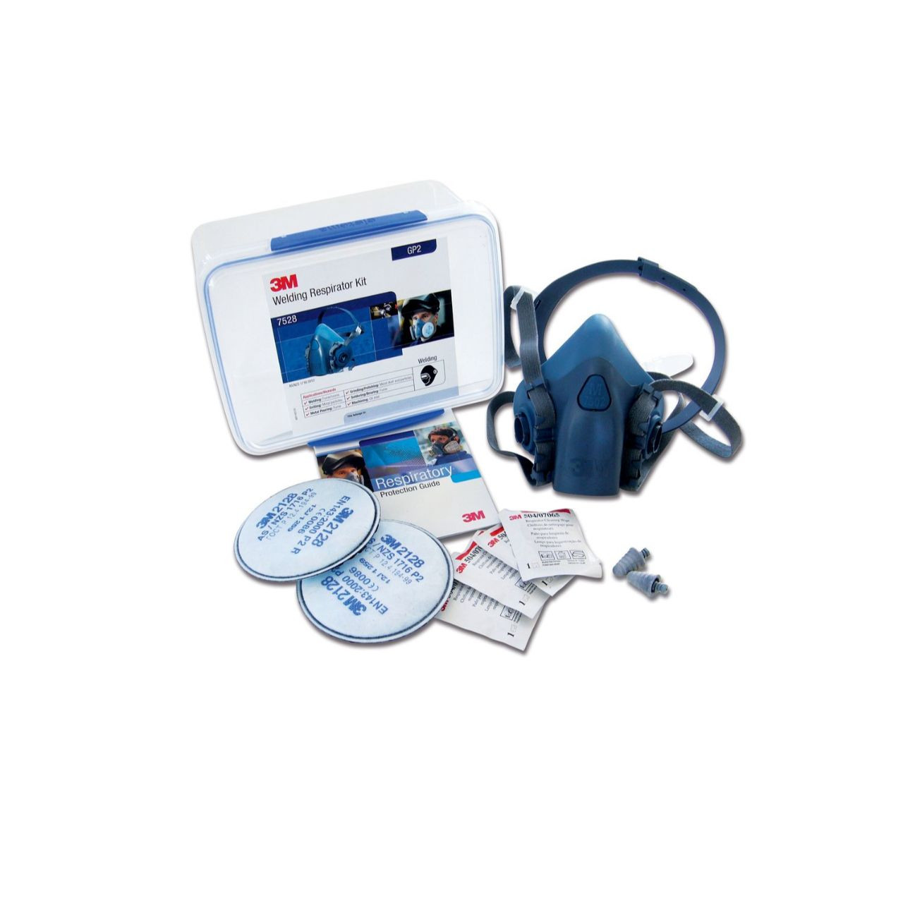 3M 7500 Half Face Welders Respirator Starter Kit GP2