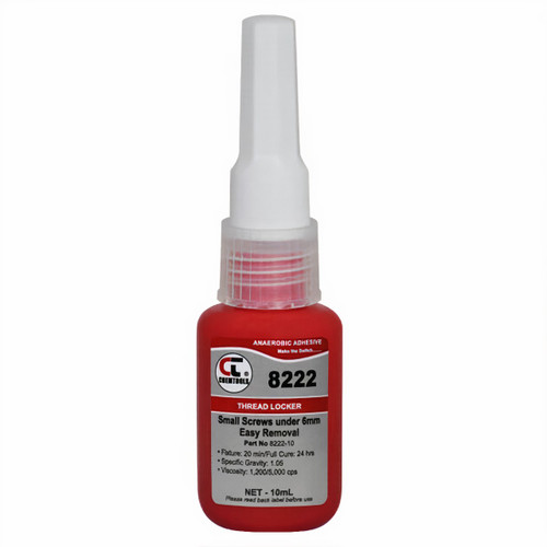 CT 8222 Threadlocker 10ml Low Strength